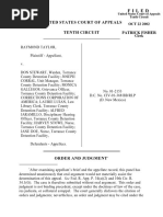 Taylor v. Stewart, 10th Cir. (2002)