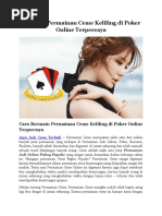 Download Bermain Permainan Ceme Keliling di Poker Online Terpercaya  by Jasmine Wijaya SN318308245 doc pdf