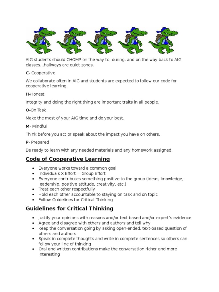 Code of Cooperative Learning | PDF | Career & Growth