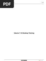 Ubuntu 7.10 Desktop Training Student