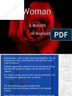 The Woman...  A Breath of Inspiration