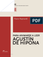 Flavio Rapisardi- Para Animarse a Leer Agustín de Hipona