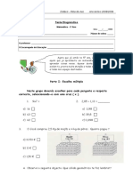 Matematica Teste Diagnostico 5º Ano