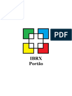 IBRX Portão módulo guia configuração