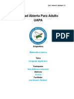 Tareas de Matematica Basica 1