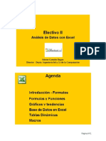 Curso Análisis de Datos Con Microsoft Excel PDF