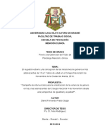 Tesis Reguetón Urbano y Concepciones de Las Relaciones de Género - David Prado 2014