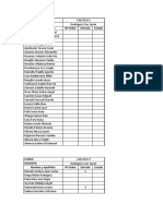 Lista de Alumnos de Caulculo 1 - 4