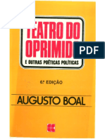 Teatro Do Oprimido e Outras Poc3a9ticas Poéticas