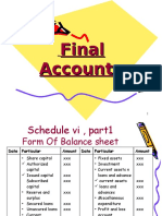 Final Accounts