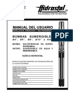 bomba sumergible hidrostal