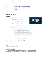 Manuscritos Econômico- Filosoficos - Karl Marx