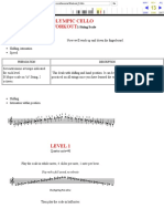 Olympic Cello Workout Lesson 5