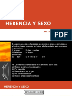 Herencia y Sexo