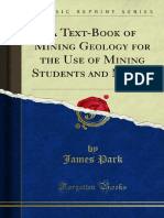 A Text-Book of Mining Geology For The Use of Mining Students and Miners 1000107300