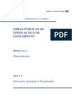 Obras Publicas Edificacao Saneamento Modulo1 Aula5