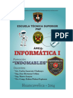 Silabo Informatica I - Indomables - Huancavelica