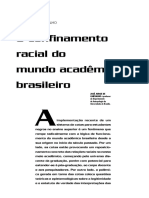 O Confinamento Racial Do Mundo Acadêmico Brasileiro COMPLETO