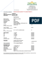 Analyse Acerola PDF