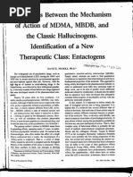 Download Differences Between the Mechanism of Action of MDMA MBDB and the Classic Hallucinogens Identification of a New Therapeutic Class Entactogens by Alex Fulkroad SN31834750 doc pdf