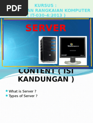 Pengenalan Kepada Sistem Komputer Dan Rangkaian Btpn Kedah
