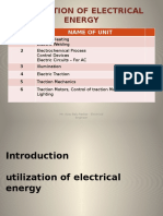 Utilization of Electrical Energy: Unit Name of Unit