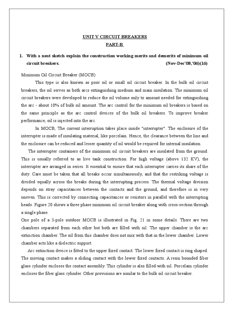Unit 5 PDF Electric Arc Electric Current