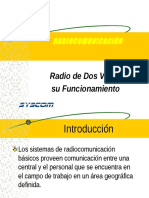 Radios de 2 Vías y Su Funcionamiento