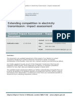 Extending Competition in Electricity Transmission: Impact Assessment