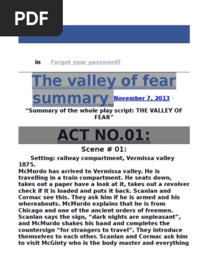 Valley of Fear
