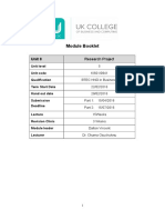 RP Booklet Assignment Brief