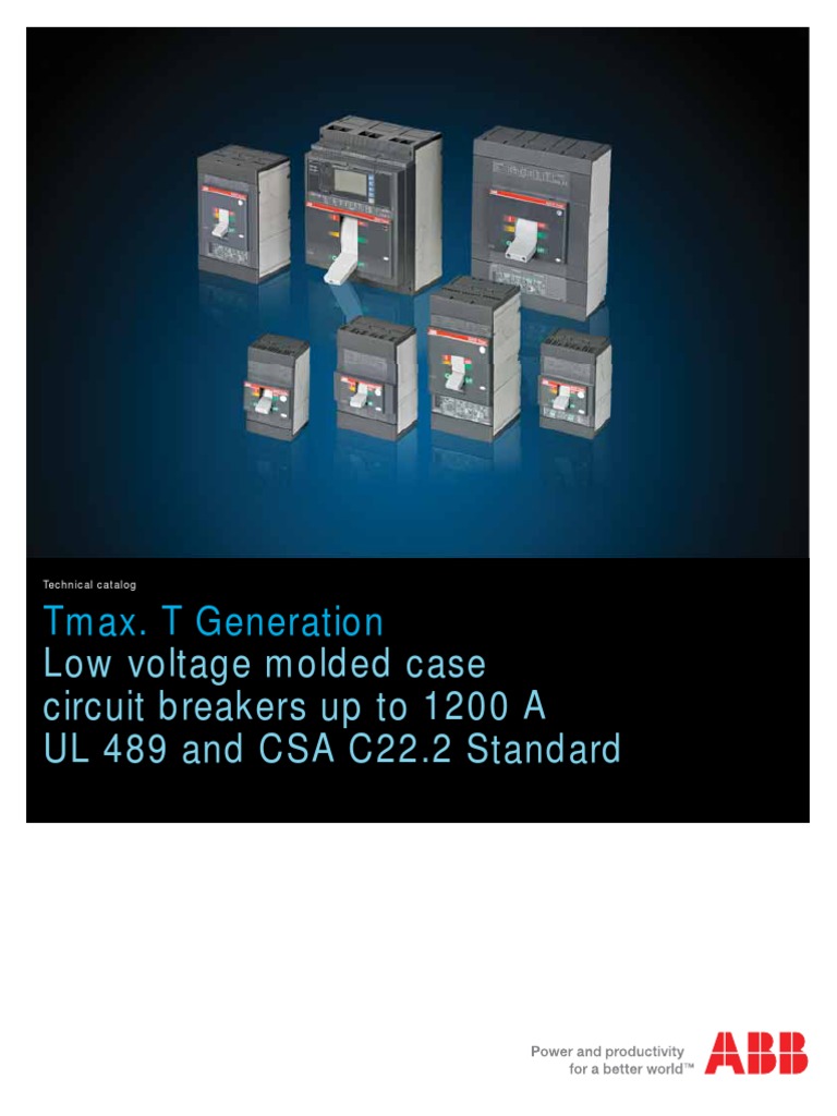 Tmax UL Technical Catalog PDF | PDF | Electric Current | Electronics