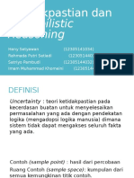 Faktor Ketidakpastian Dan Probabilistic Reasoning