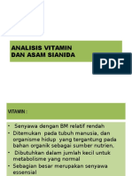 Analisis Vitamin