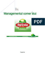 Managementul Comertului - Agricola International
