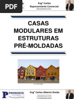 Casas Modulares em Estruturas Pré-Moldadas