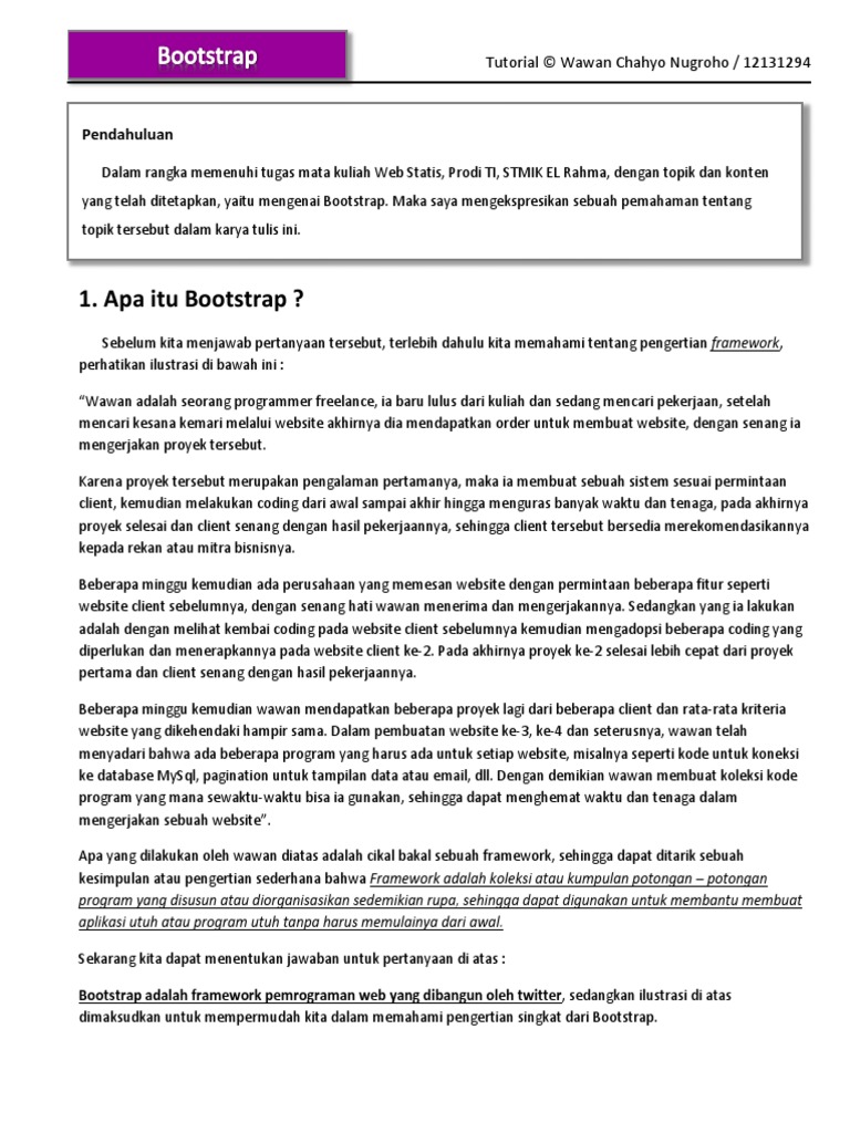 Bootstrap download pdf link