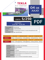 Tekla Structures Grupal Evento 4 de Julio