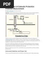 Pipe to Soil Potential Measurement Procedures | PDF | Voltage ...
