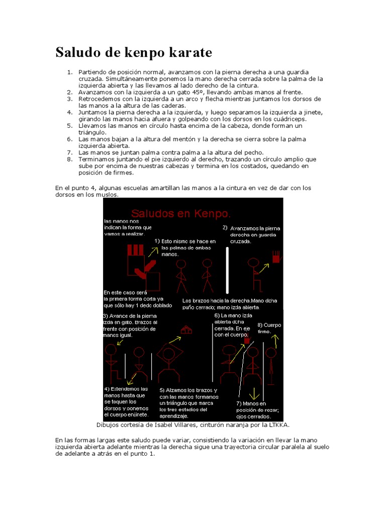 Formas Kenpo | PDF | Codo | Mano