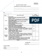 Fisa de Evaluare A Lectiei Inspectia Speciala La Clasa in Profilul Postului PDF