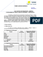 Informe 433 - Custos de RSL de Milho Safrinha e Trigo 2013