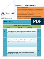 Sample Paper Apto-inn Nata Sample Model Question Paper - 3 (1)