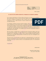 El Asalto con Lesión durante el Trabajo es Accidente Laboral - Ricardo Carrasco Francia