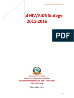 National HIV/AIDS Srategy 2011 2016