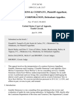 Gamble, Simmons & Company v. Kerr-Mcgee Corporation, 175 F.3d 762, 10th Cir. (1999)