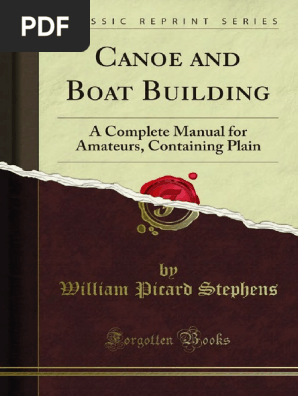 Canoe and Boat Building 1000738069