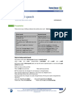 Reported speech rules and practice (39