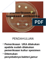 Pemeriksaan Uji Kepekaanab