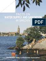 Facts on Water Supply and Sanitation in Sweden (English)